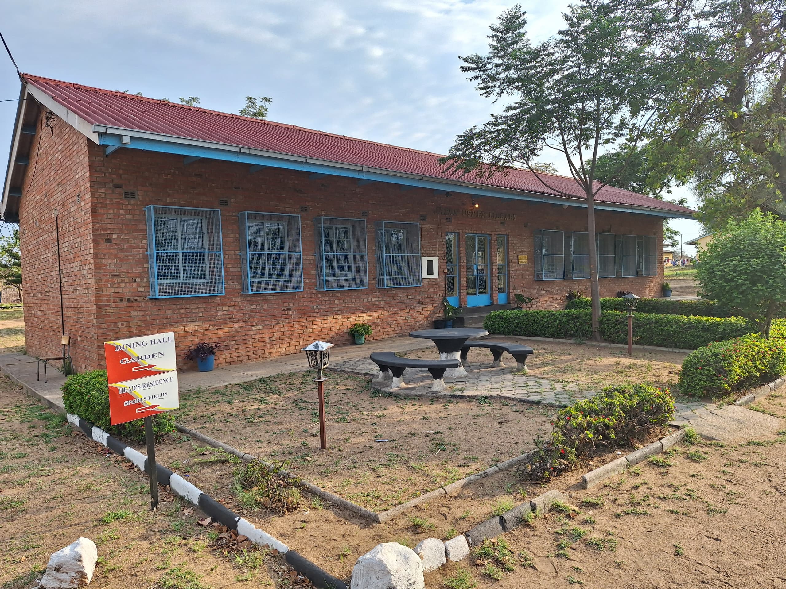 Usher High School library