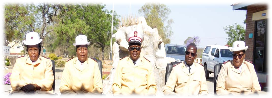 Salvation Army officers at Usher