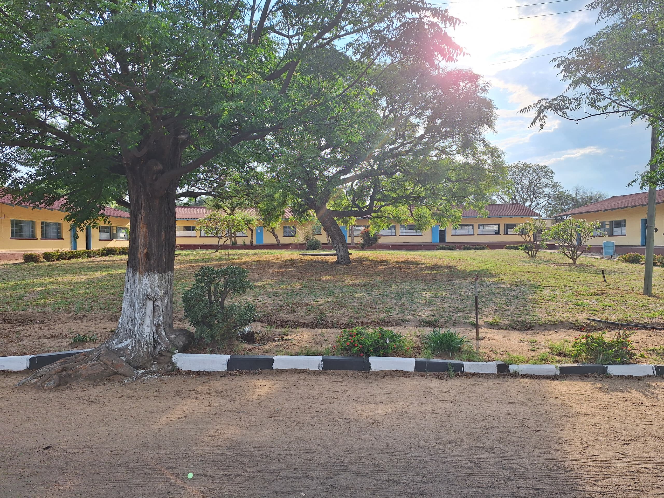 Usher High School classroom blocks and campus buildings