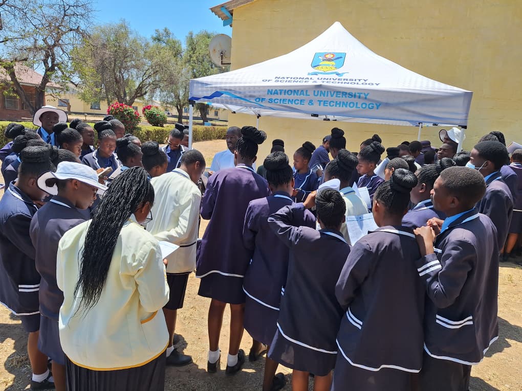 Students at Usher career guidance event