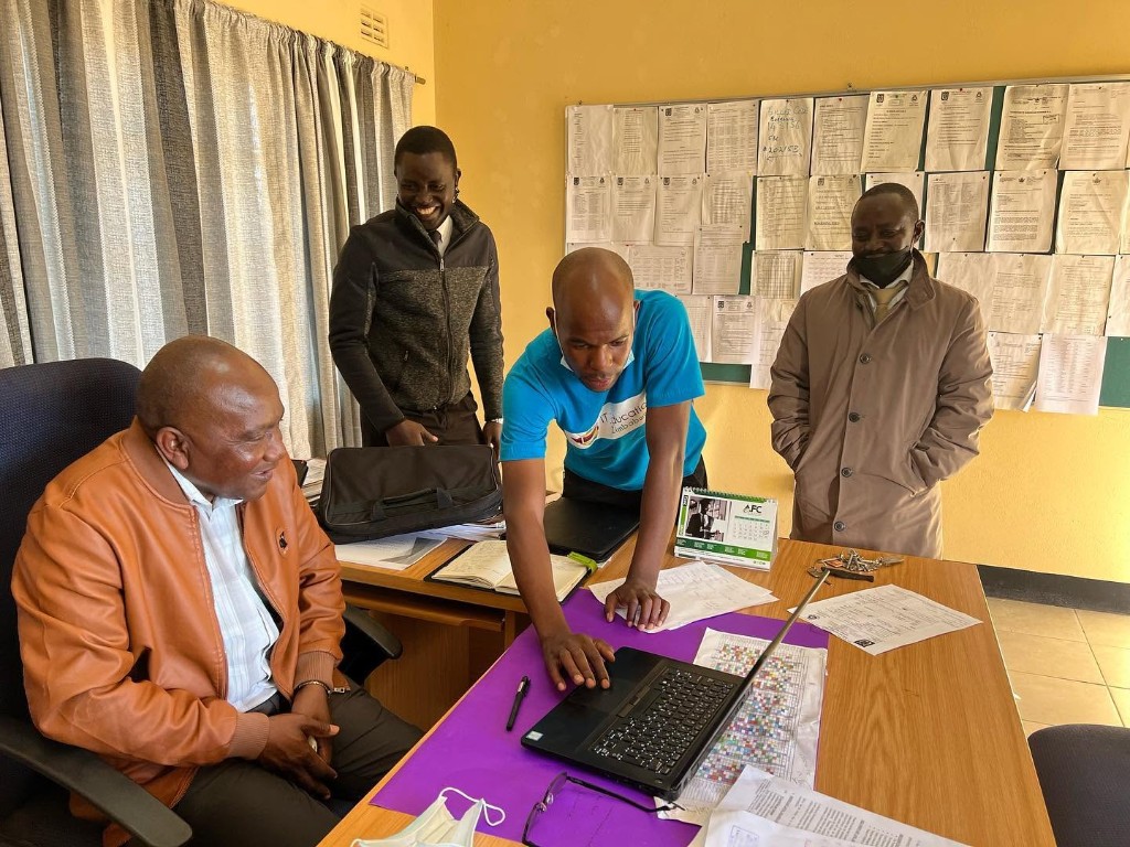 IT education and staff training at Usher High School