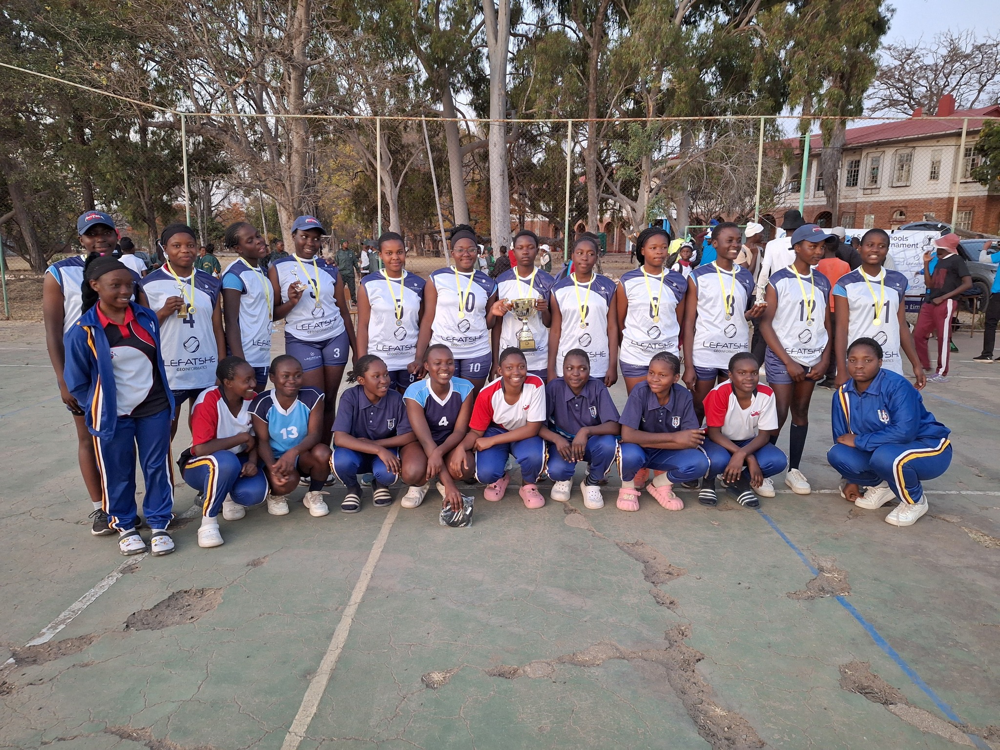 Usher learners during sports training